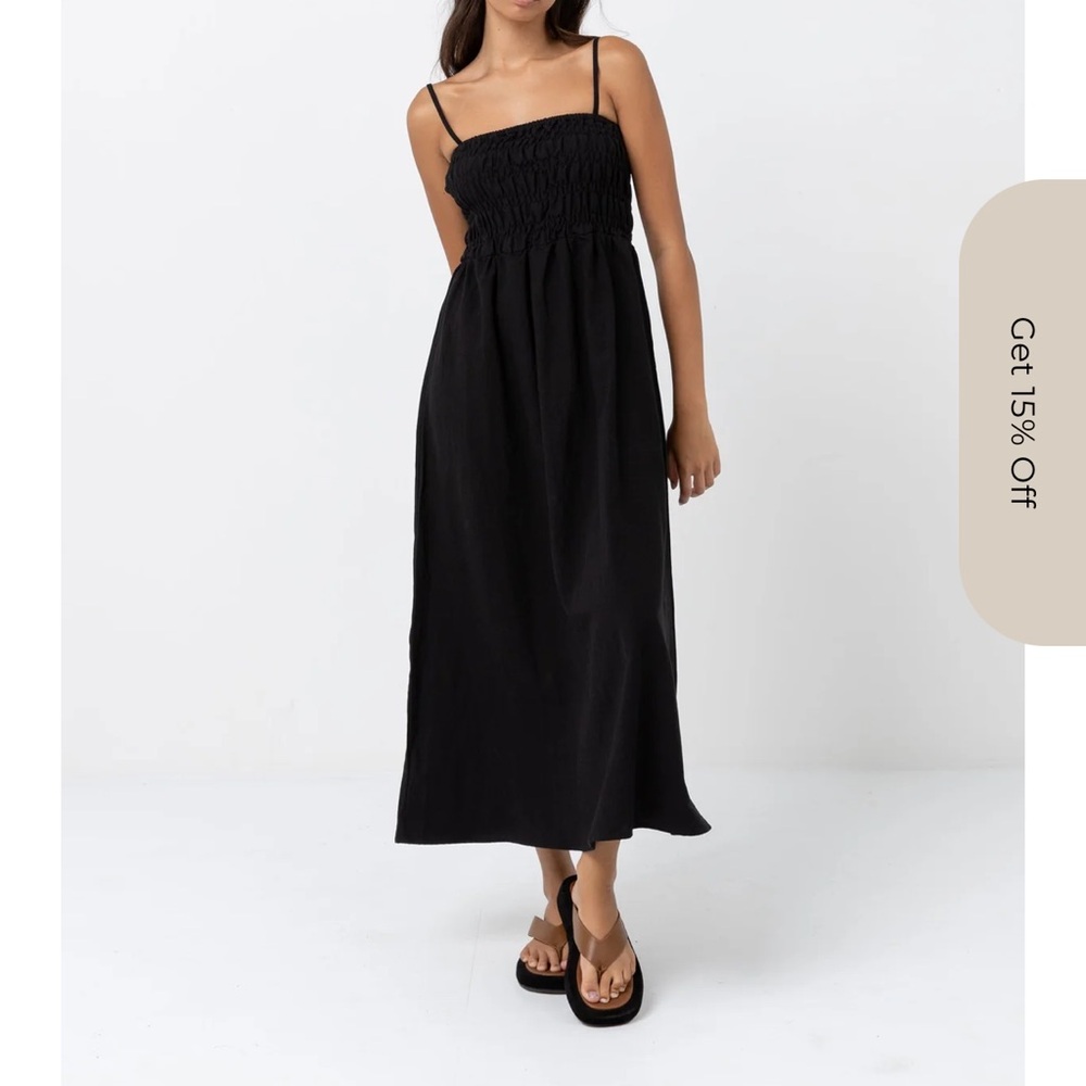Rhythm linen maxi dress